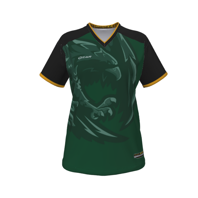 Ladies Custom Jerseys Eagle Flight Ladies Mascots Short Sleeve. (x 15)