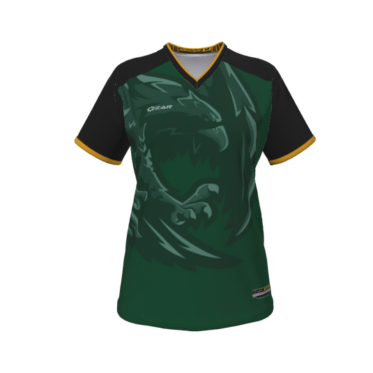 Ladies Custom Jerseys Eagle Flight Ladies Mascots Short Sleeve. (x 15)
