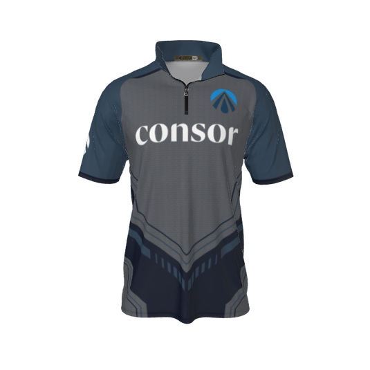 Collared Shirts Iconic QTR Zip Short Sleeve. (x 2)