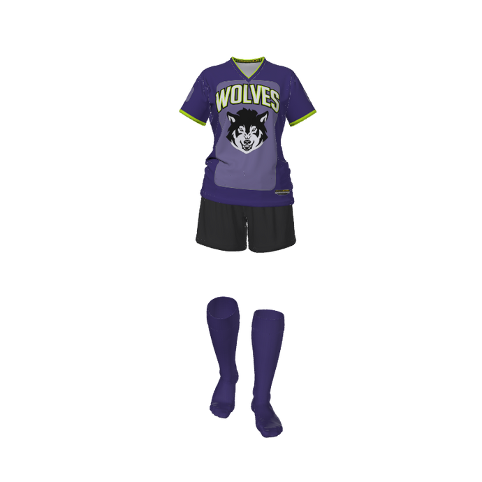 Packages Basic Core Womens Soccer Uniform Kit. (x 8)