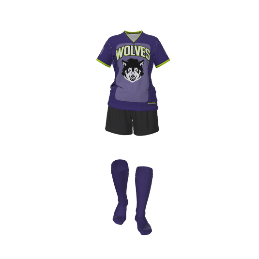 Packages Basic Core Womens Soccer Uniform Kit. (x 8)