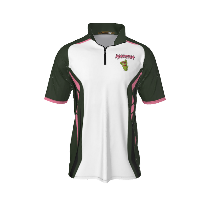 Collared Shirts Borg QTR Zip Short Sleeve. (x 5)