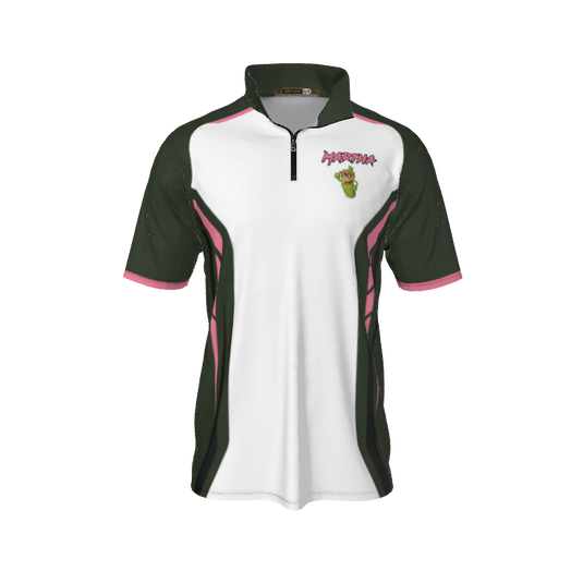 Collared Shirts Borg QTR Zip Short Sleeve. (x 5)