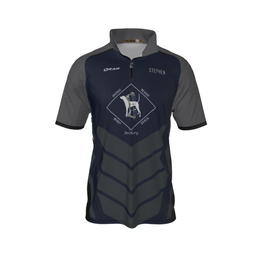 Collared Shirts Gamer QTR Zip Short Sleeve. (x 1)