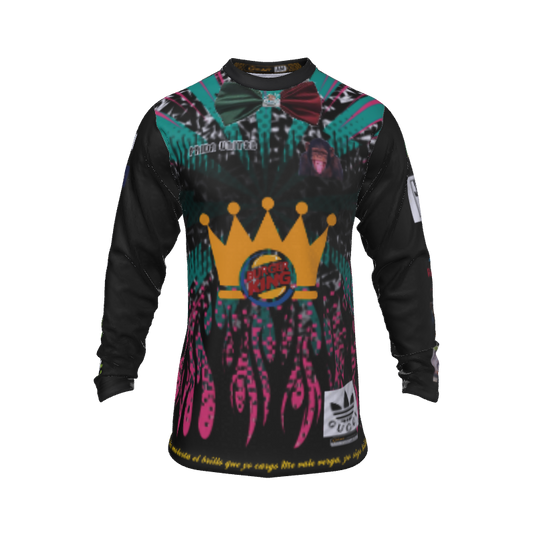 Mens Jerseys Slammo Long Sleeve Crew Neck Jersey. (x 6)