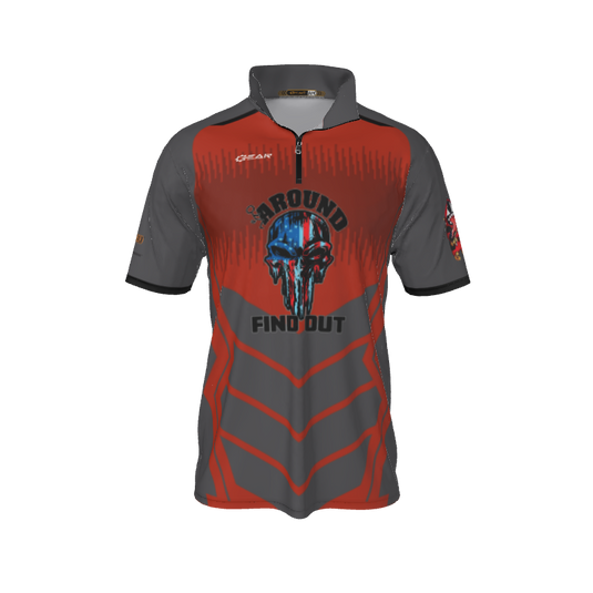 Collared Shirts Gamer QTR Zip Short Sleeve. (x 1)