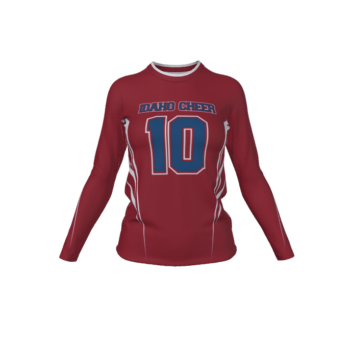 Ladies Custom Jerseys Speed Ladies ECO Long Sleeve Crew Jersey. (x 24)