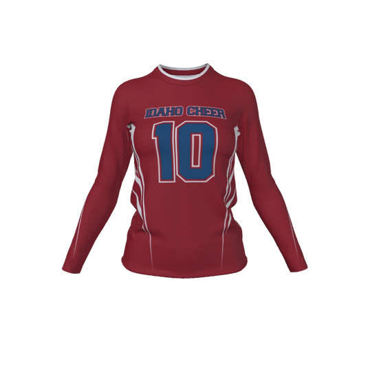 Ladies Custom Jerseys Speed Ladies ECO Long Sleeve Crew Jersey. (x 24)