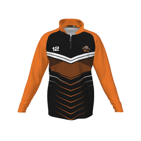 Collared Shirts Fusion QTR Zipped LS. (x 1)