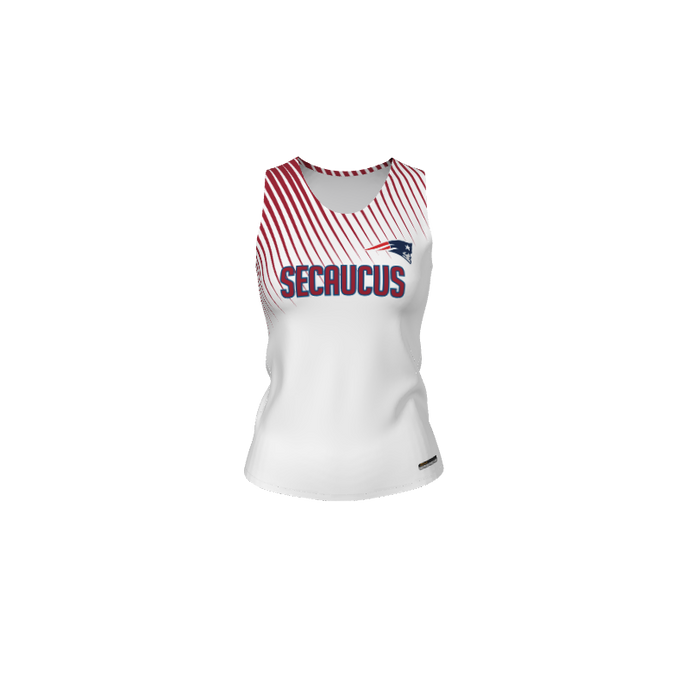 Ladies Custom Jerseys Burst Ladies Fitted Track Singlet. (x 13)