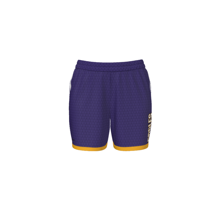 Ladies Shorts Basic Core Womens Shorts MSS7. (x 4)