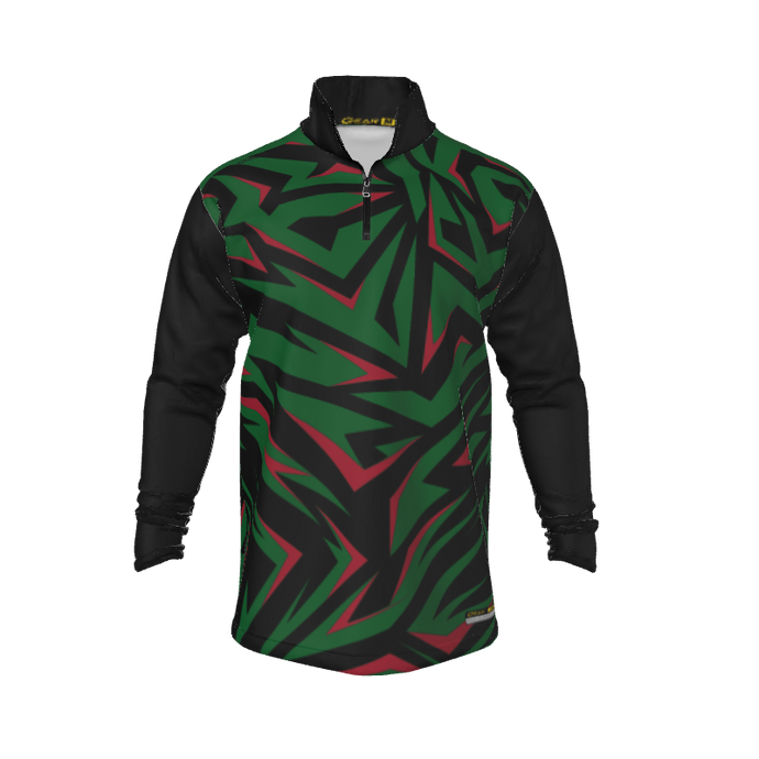 Collared Shirts Notorious QTR Zipped LS. (x 1)