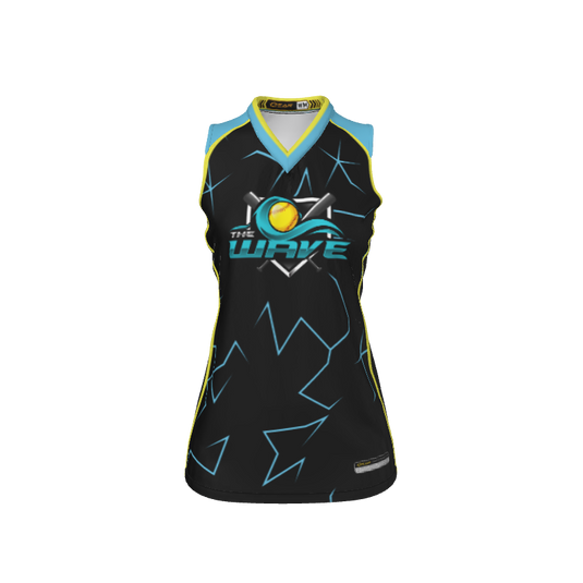 Ladies Custom Jerseys Prisum Custom Ladies V-Neck Sleeveless Jersey. (x 11)