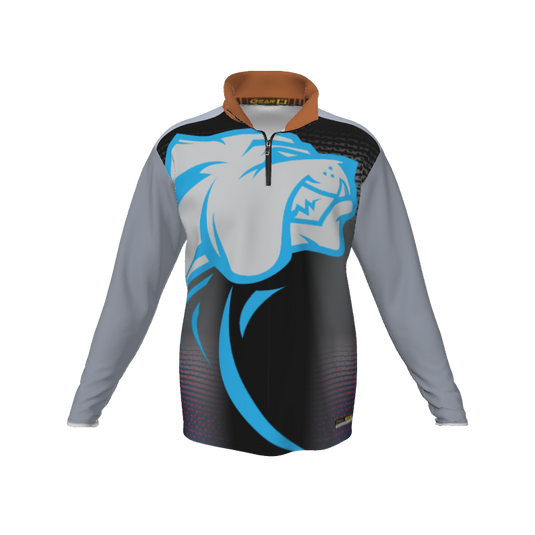 Collared Shirts Bulldog QTR Zipped LS. (x 1)