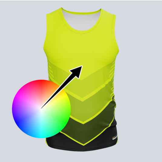 Custom Fitted Track Singlet Boost Jersey