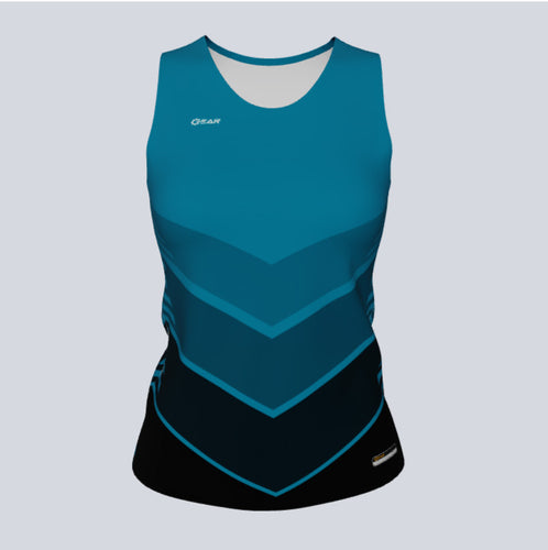Ladies Custom Fitted Track Singlet Boost Jersey