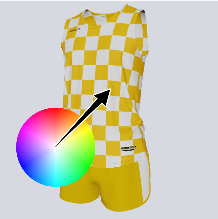 Load image into Gallery viewer, Custom Track Singlet Checker Set
