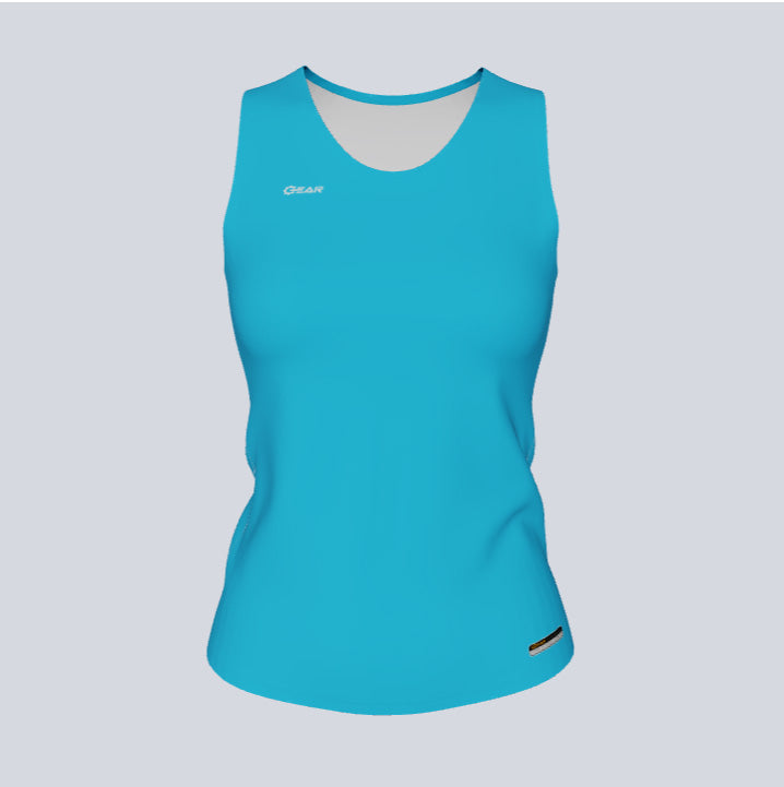 Load image into Gallery viewer, Ladies Custom Fitted Track Singlet Core Jersey
