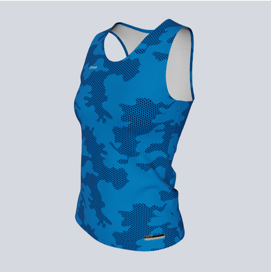 Ladies Custom Fitted Track Singlet Core Jersey