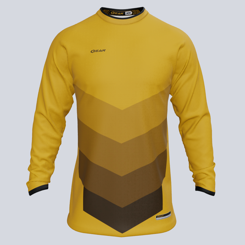 Load image into Gallery viewer, Custom Chevron Long Sleeve Jersey
