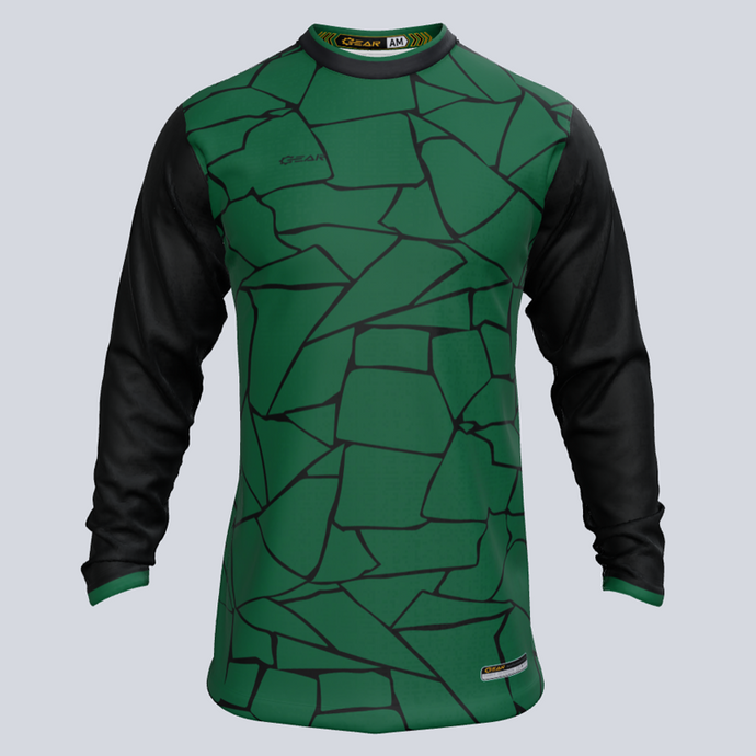 Custom Cracked Long Sleeve Jersey