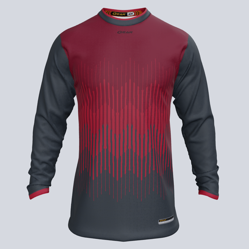 Load image into Gallery viewer, Custom Ghost Fade Long Sleeve Jersey
