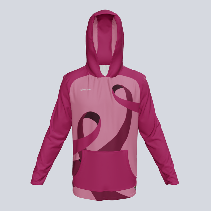 Load image into Gallery viewer, Long Sleeve Lightweight Awareness Hoodie w/pocket
