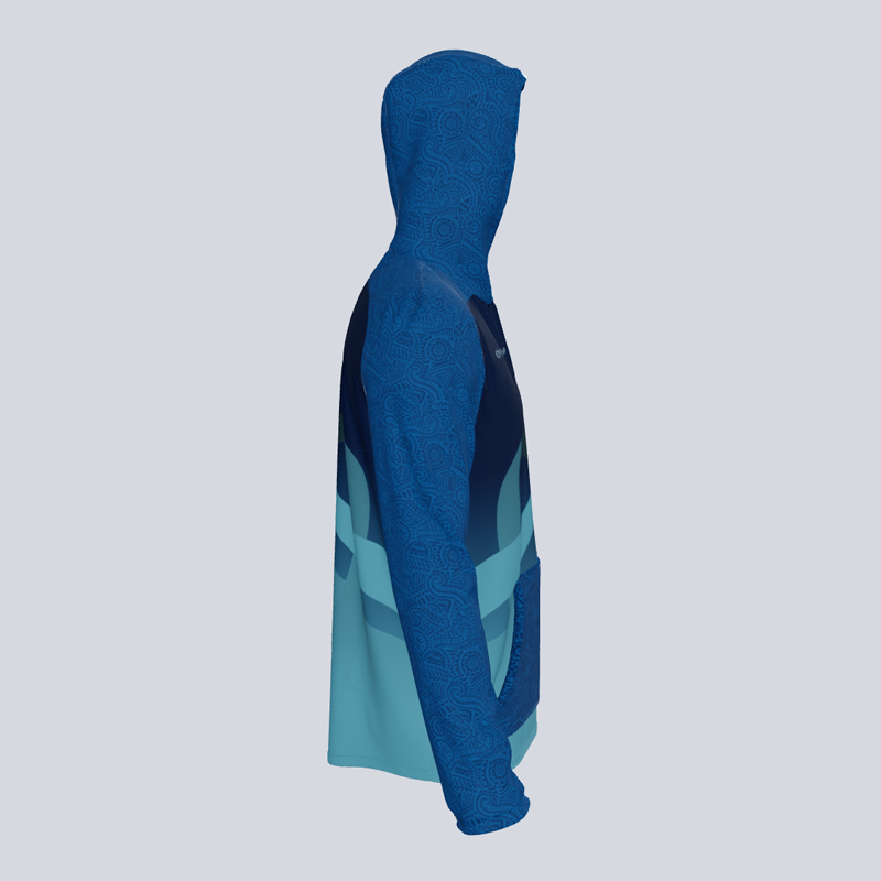 Load image into Gallery viewer, Long Sleeve Lightweight Awareness Hoodie w/pocket
