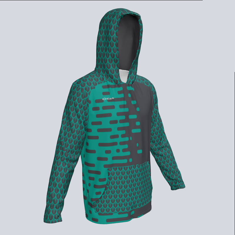 Load image into Gallery viewer, Long Sleeve Lightweight Dash Hoodie w/pocket
