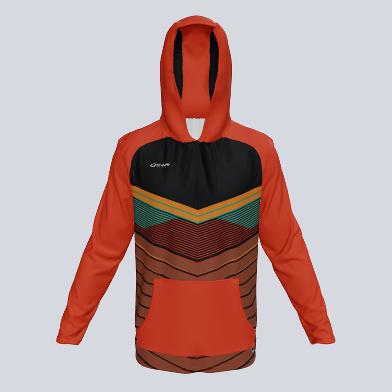 Load image into Gallery viewer, Long Sleeve Lightweight Fusion Hoodie w/pocket
