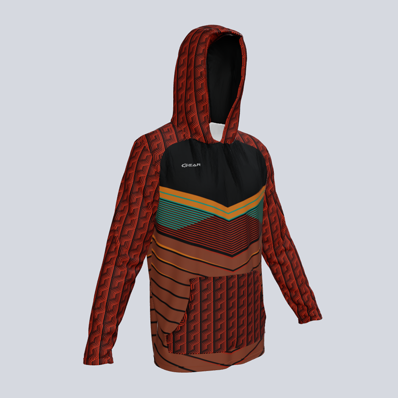 Load image into Gallery viewer, Long Sleeve Lightweight Fusion Hoodie w/pocket
