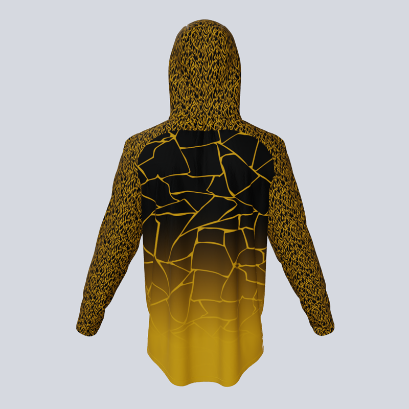 Load image into Gallery viewer, Long Sleeve Lightweight Lava Hoodie w/pocket
