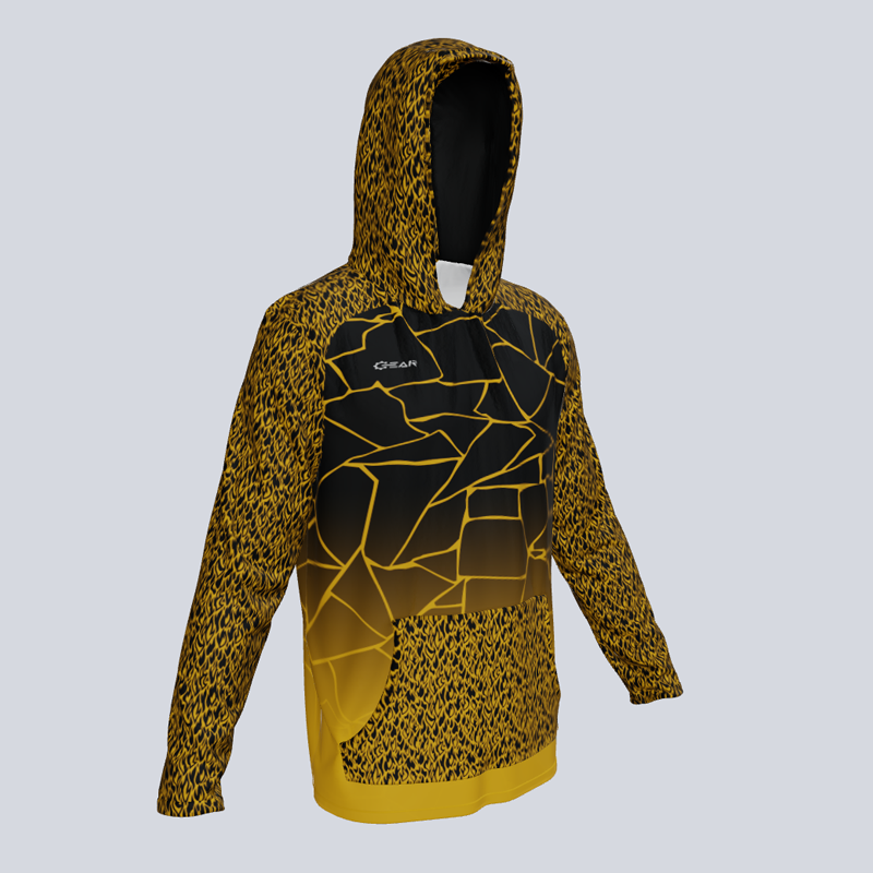 Load image into Gallery viewer, Long Sleeve Lightweight Lava Hoodie w/pocket
