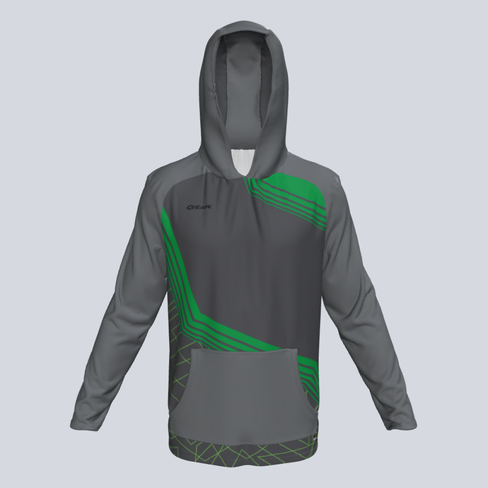 Long Sleeve Lightweight Lazer Hoodie w/pocket