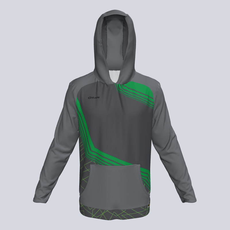 Load image into Gallery viewer, Long Sleeve Lightweight Lazer Hoodie w/pocket
