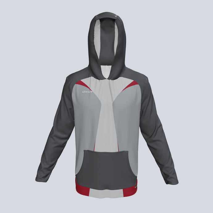 Long Sleeve Lightweight Side Tech Hoodie w/pocket