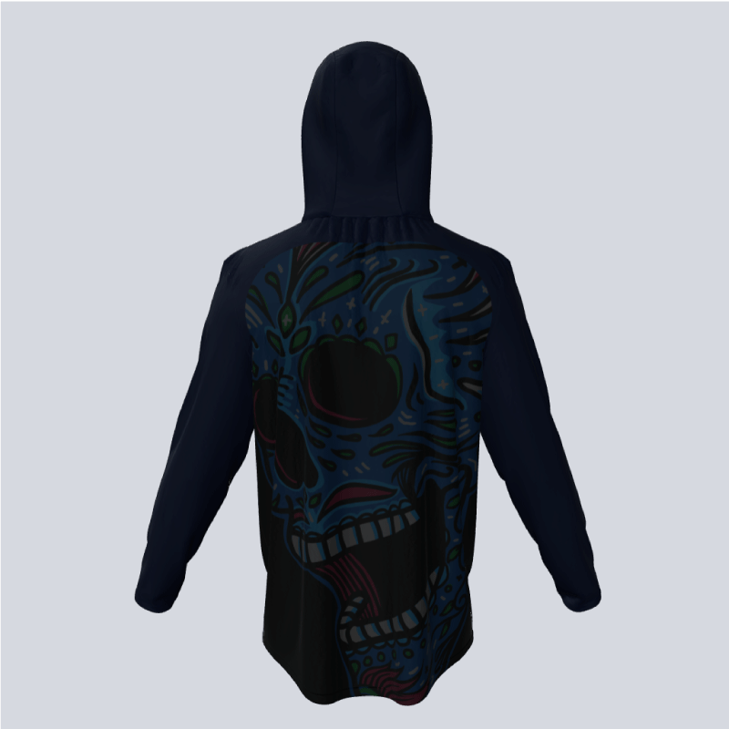 Load image into Gallery viewer, Long Sleeve Lightweight Skull Candy Hoodie w/pocket

