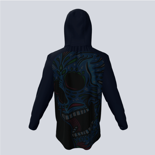 Long Sleeve Lightweight Skull Candy Hoodie w/pocket