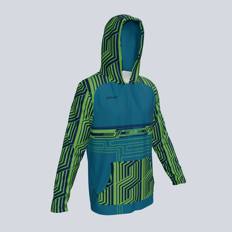 Load image into Gallery viewer, Long Sleeve Lightweight Surge Hoodie w/pocket
