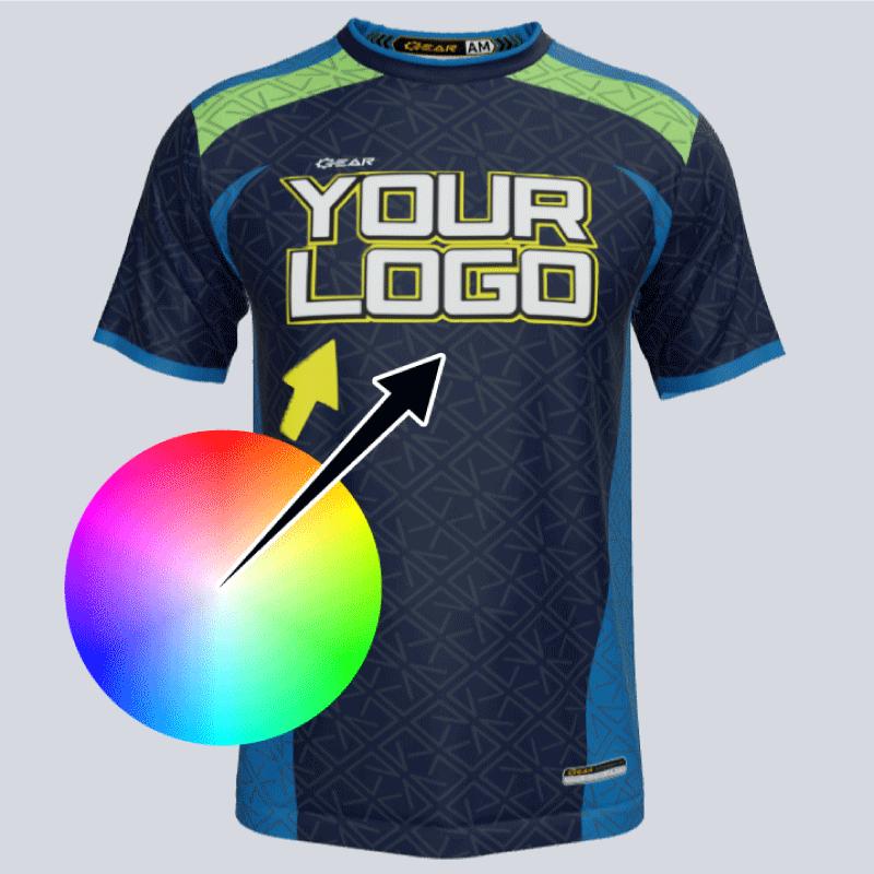 Load image into Gallery viewer, Custom jersey with printed team logo
