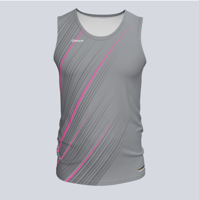 Custom Fitted Track Singlet Flash Jersey