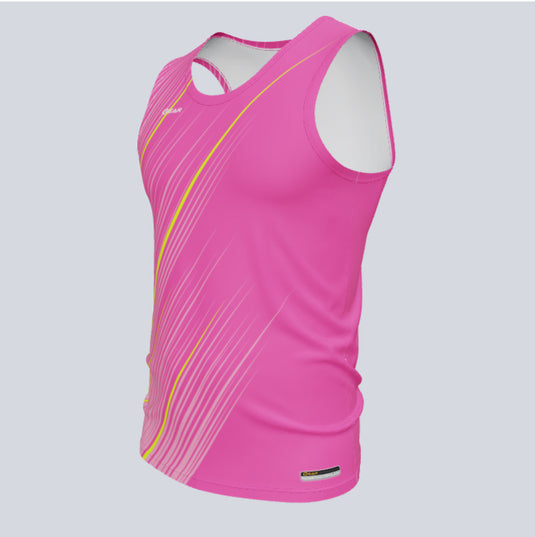 Custom Fitted Track Singlet Flash Jersey