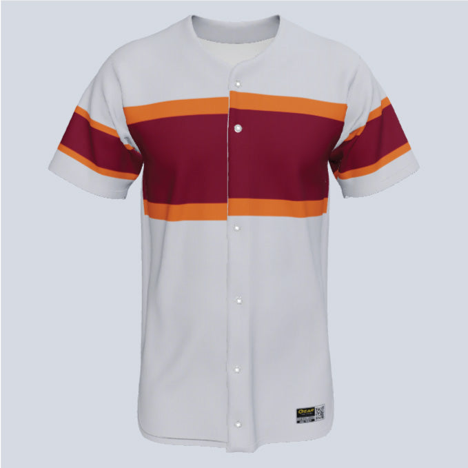 Load image into Gallery viewer, Full Button Baseball Champion Custom Jersey
