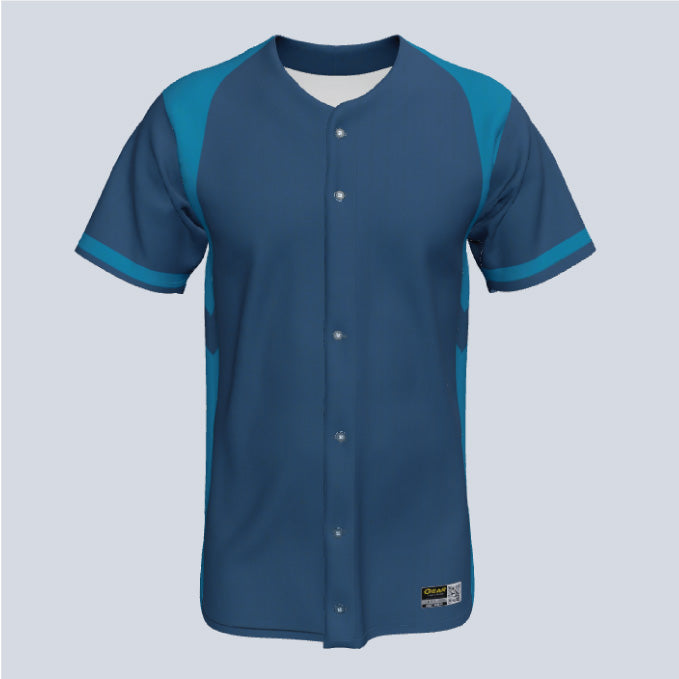 Load image into Gallery viewer, Full Button Baseball Legend Custom Jersey
