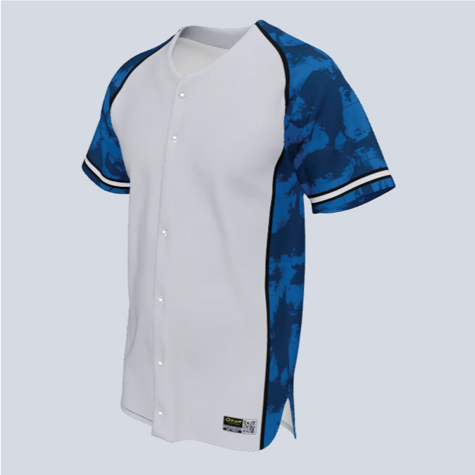 Load image into Gallery viewer, Full Button Baseball Slam Custom Jersey

