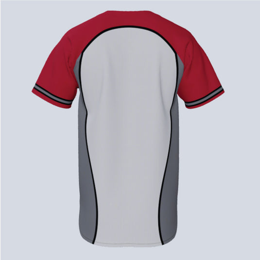 Custom Baseball Jersey Full-button Shirt Active Sportswear