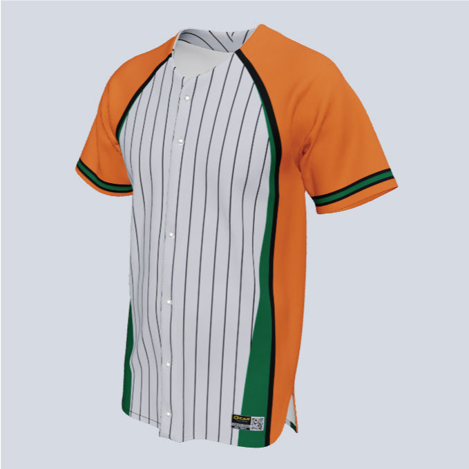 Load image into Gallery viewer, Full Button Baseball Diamond Custom Jersey
