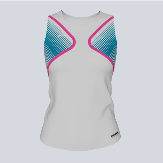Ladies Custom Fitted Track Singlet Fuse Jersey