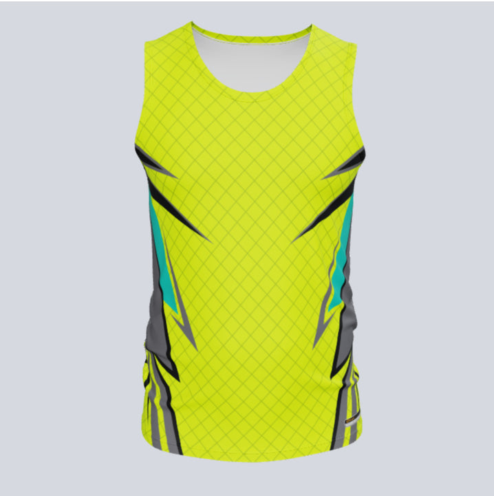 Load image into Gallery viewer, Custom Fitted Track Singlet Hawk Jersey
