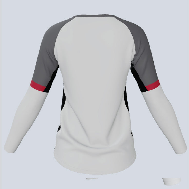 Load image into Gallery viewer, Ladies ProCut LS Custom Charger Jersey
